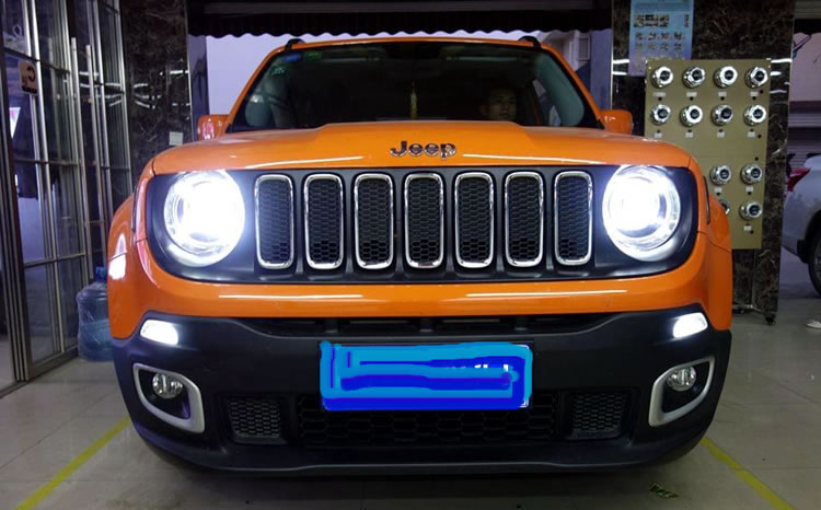 jeep自由侠在西安哪家店车灯改装的好？